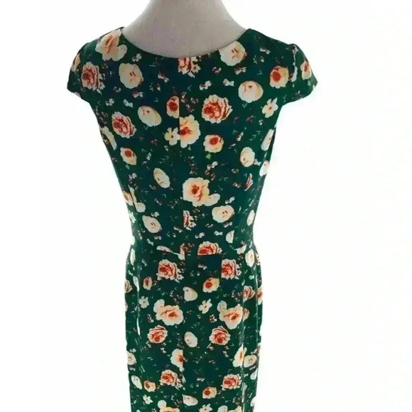 JM Studio By John Meyer Women's Emerald Sleeve Lined  Sheath Dress Size 6 New - Picture 4 of 7